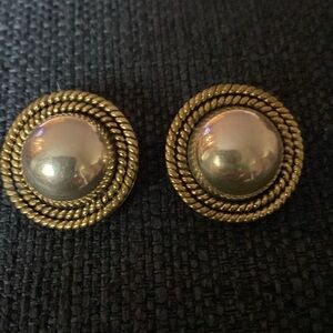 925 MEXICO STERLING SILVER CLIP .075” ROUND EARRINGS